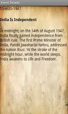 History Of India android App screenshot 2