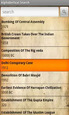 History Of India android App screenshot 4